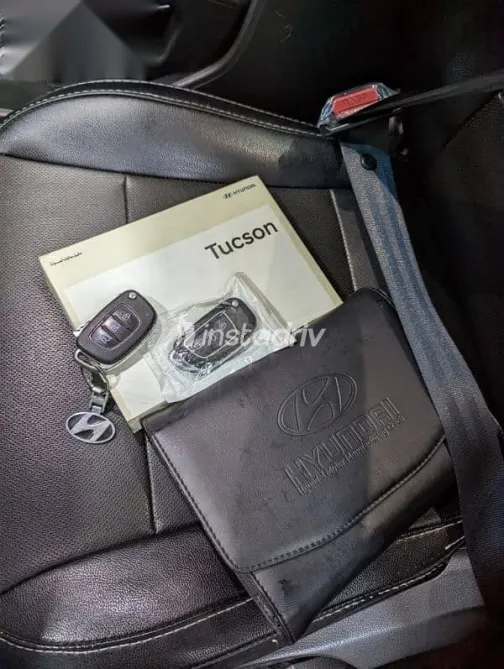 هيونداي توسان 2019 رمادي مستعملة للبيع - 8