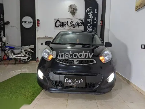 Kia Picanto 2012 Black Used for Sale - 1