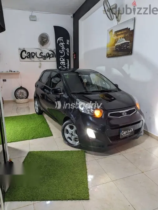 Kia Picanto 2012 Black Used for Sale - 5