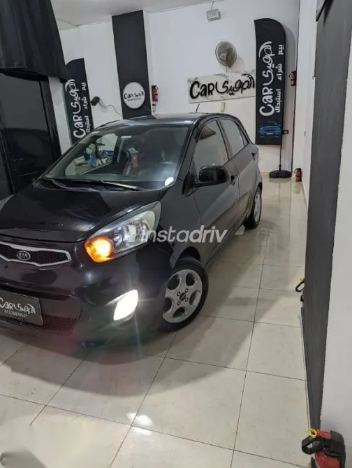 Kia Picanto 2012 Black Used for Sale - 6