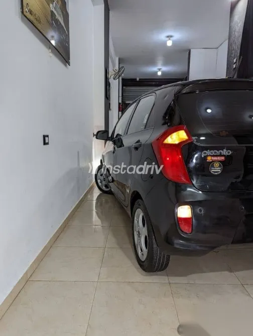 Kia Picanto 2012 Black Used for Sale - 7