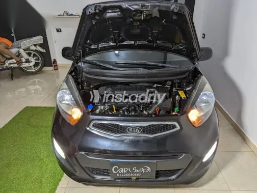 Kia Picanto 2012 Black Used for Sale - 8
