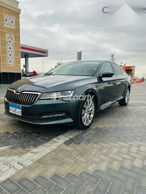 Skoda Superb 2021 Dark Blue Used for Sale - 1