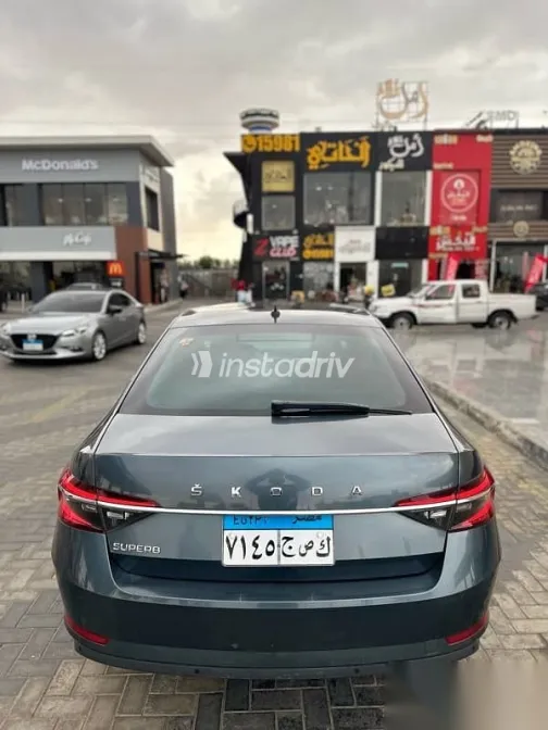 Skoda Superb 2021 Dark Blue Used for Sale - 4