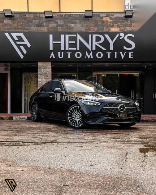 مرسيدس C 180 2024 أسود جديدة للبيع - 1