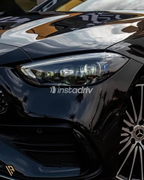 مرسيدس C 180 2024 أسود جديدة للبيع - 4