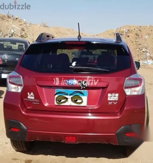 Subaru XV 2016 Burgundy Used for Sale - 3