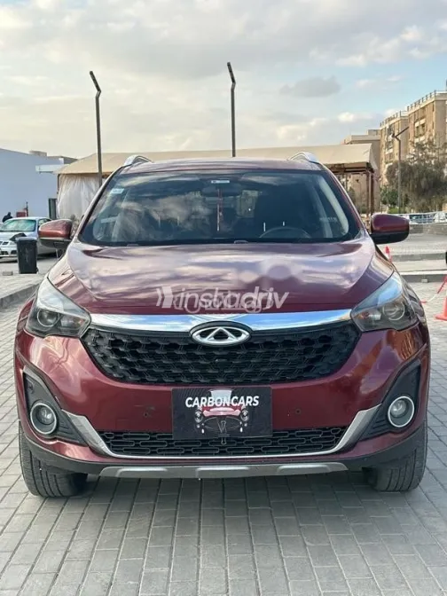 شيرى تيجو 7 2021 أحمر غامق مستعملة للبيع - 4