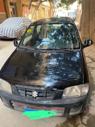 سوزوكى التو 2007 أسود مستعملة للبيع