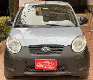 كيا بيكانتو 2009 أزرق غامق مستعملة للبيع