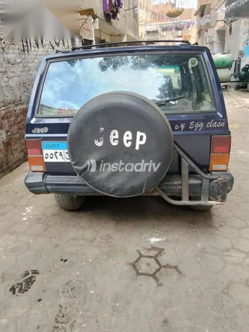 جيب شيروكي 1994 أزرق غامق مستعملة للبيع - 3