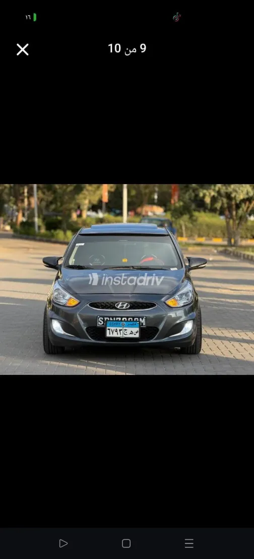 Hyundai Accent RB 2023 White Used for Sale - 3