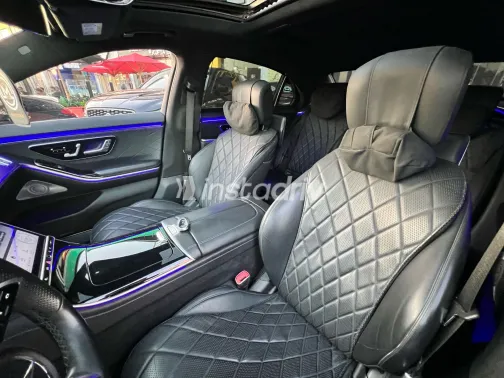 مرسيدس S 500 2021 أبيض مستعملة للبيع - 3