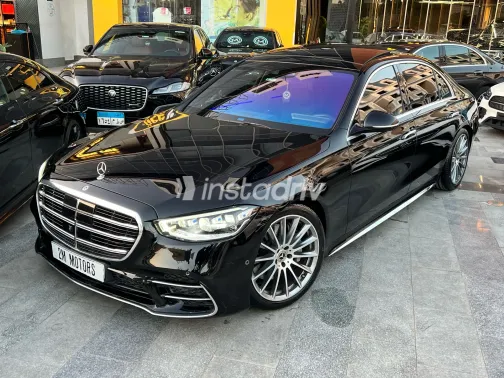 مرسيدس S 500 2021 أبيض مستعملة للبيع - 4