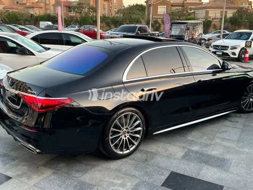 مرسيدس S 500 2021 أبيض مستعملة للبيع - 6