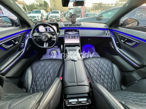 مرسيدس S 500 2021 أبيض مستعملة للبيع - 8