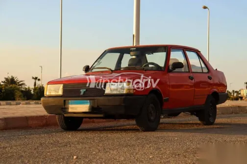 فيات شاهين 1995 أحمر مستعملة للبيع - 2