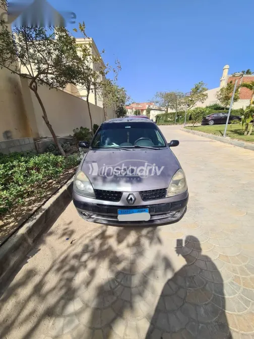 رينو كليو 2003 رمادي مستعملة للبيع - 1