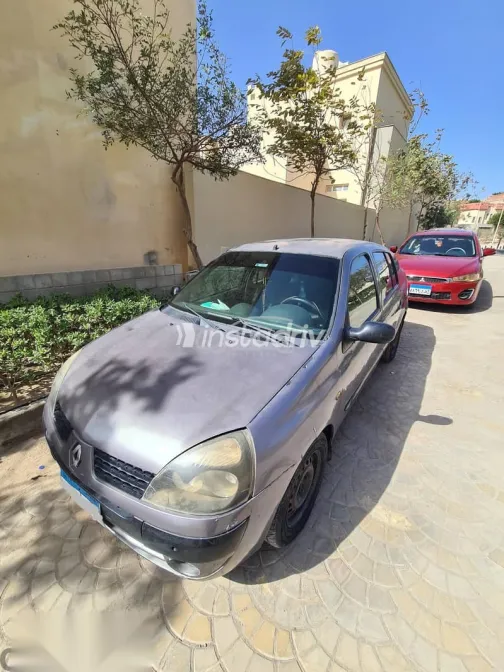 رينو كليو 2003 رمادي مستعملة للبيع - 3