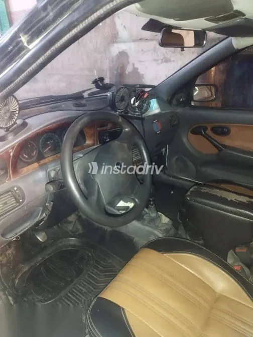 فيات سينا 2001 أبيض مستعملة للبيع - 3