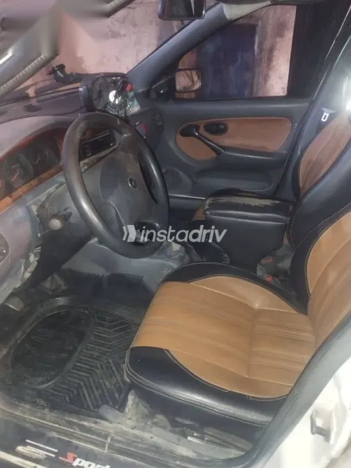 فيات سينا 2001 أبيض مستعملة للبيع - 4