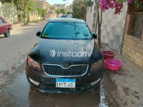 سكودا اوكتافيا 2014 أسود مستعملة للبيع - 3