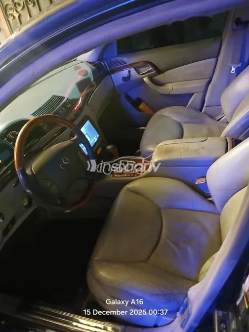 مرسيدس S 350 2004 أسود مستعملة للبيع - 5