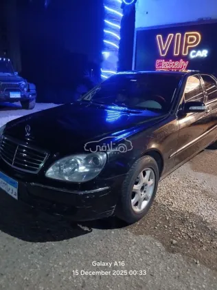مرسيدس S 350 2004 أسود مستعملة للبيع
