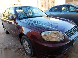 Hyundai Verna 2006 Burgundy Used for Sale