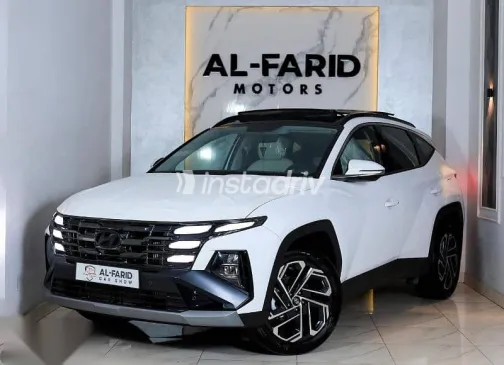 هيونداي توسان 2025 أبيض جديدة للبيع - 2