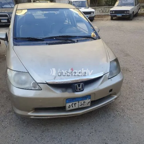 هوندا سيتى 2004 ذهبي مستعملة للبيع - 4