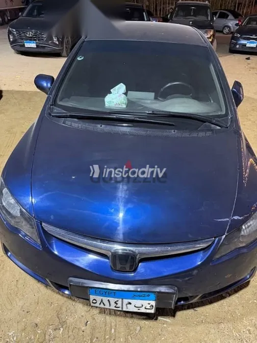 Honda Civic 2008 Dark Blue Used for Sale - 5