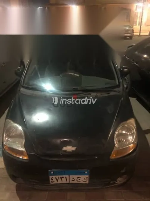 شيفروليه سبارك 2008 أسود مستعملة للبيع - 1