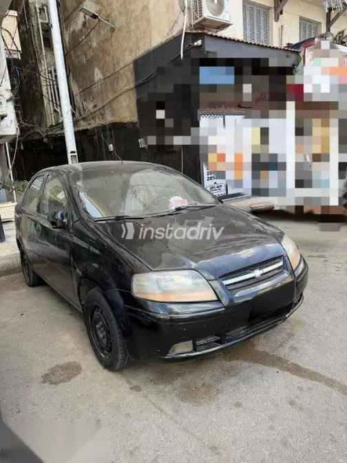Chevrolet Aveo 2006 Black Used for Sale - 1