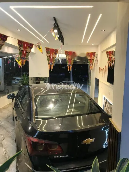 شيفروليه كروز 2016 أسود مستعملة للبيع - 2