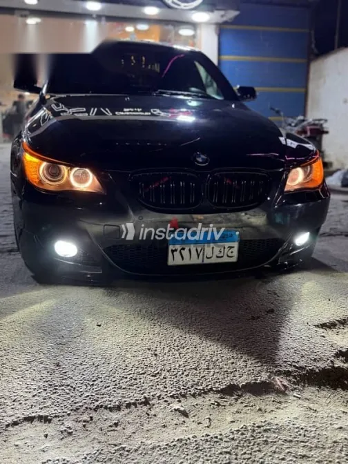BMW 525 2008 Black Used for Sale - 1