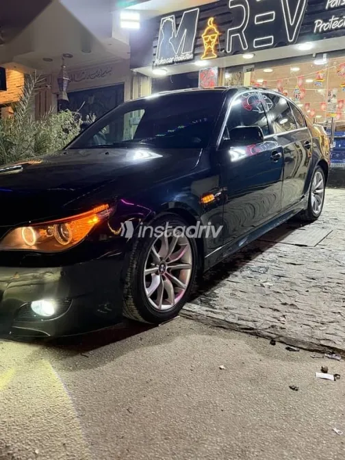 BMW 525 2008 Black Used for Sale - 2