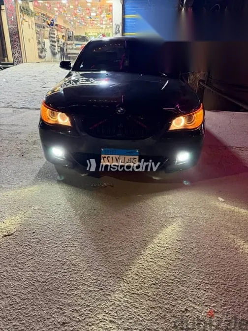BMW 525 2008 Black Used for Sale - 3
