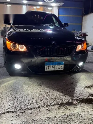 BMW 525 2008 Black Used for Sale