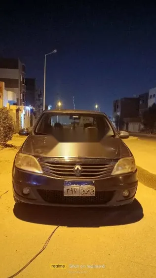 رينو لوجان 2010 رمادي مستعملة للبيع