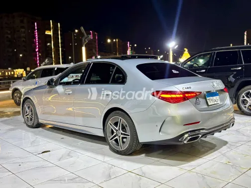 مرسيدس C 180 2022 أبيض مستعملة للبيع - 2