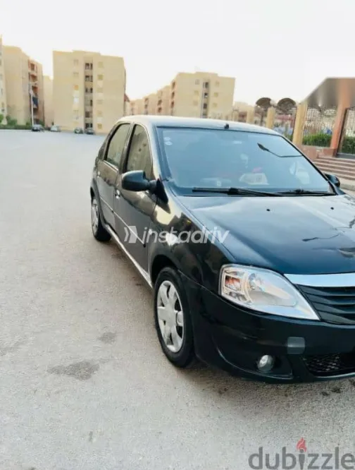 Renault Logan 2010 Black Used for Sale - 5