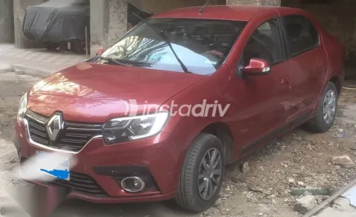 رينو لوجان 2019 أحمر مستعملة للبيع - 1