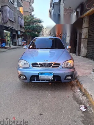 دايو لانوس 2008 أزرق غامق مستعملة للبيع
