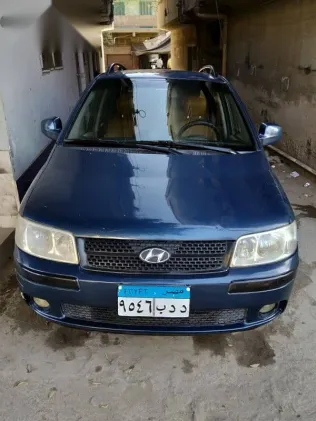 هيونداي ماتريكس 2008 أزرق غامق مستعملة للبيع