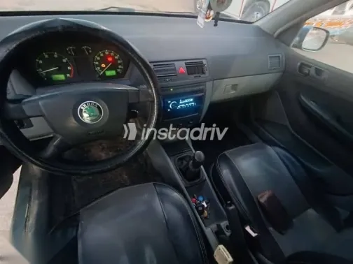 سكودا فابيا 2004 فضي مستعملة للبيع - 3