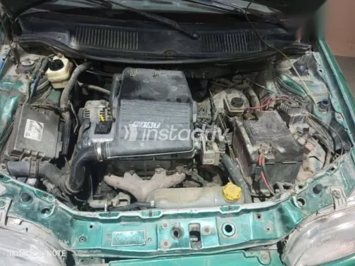 فيات بونتو 1995 أخضر مستعملة للبيع - 5