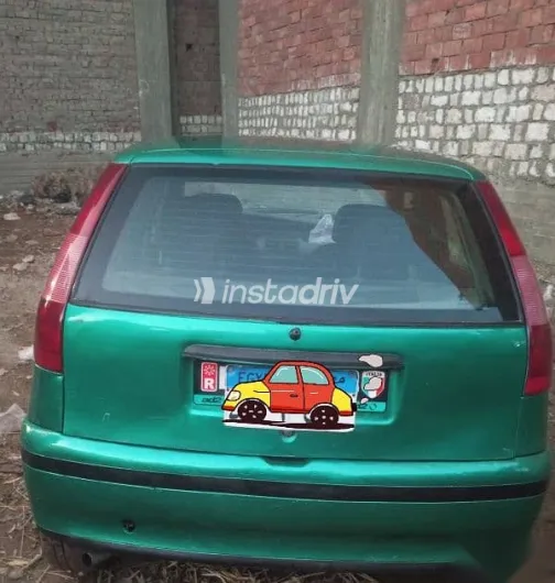 فيات بونتو 1995 أخضر مستعملة للبيع - 7