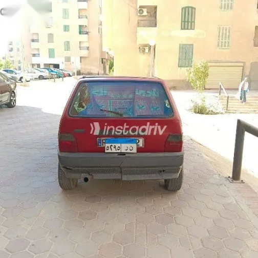فيات اونو 1993 أحمر مستعملة للبيع - 5