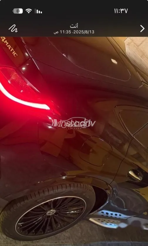 مرسيدس GLC 300 2024 أسود مستعملة للبيع - 2